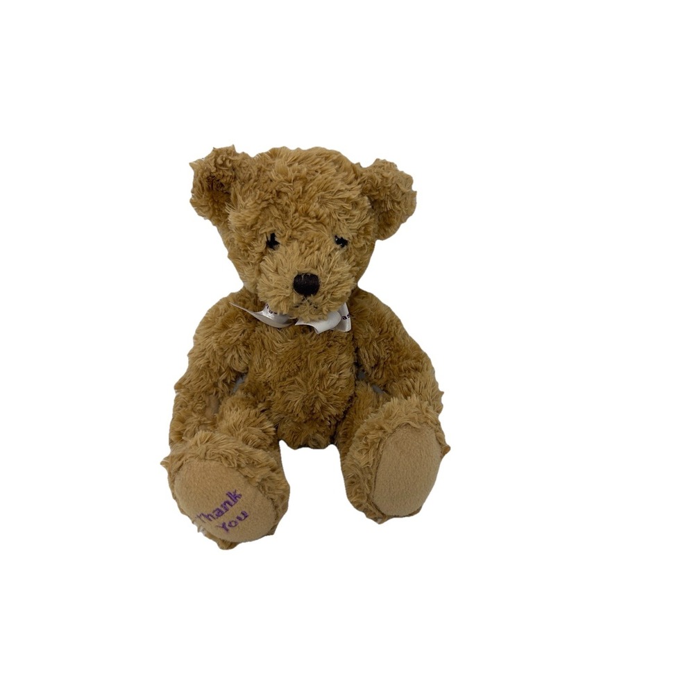 Addison bear 12" Tall by Russ Stuffed Animal Plushy Greeting Thank You Seasonal